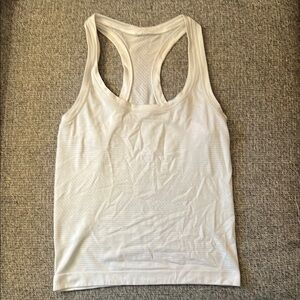 Lululemon Athletica White Tank Top